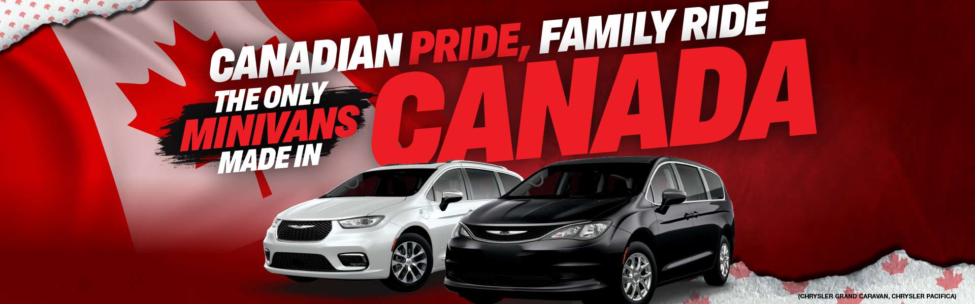 Chrysler Grand Caravan and Pacifica - The Only Minivans Made in Canada
